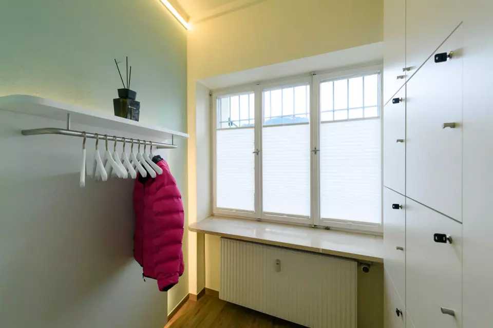 Umkleide, Bodylight Studio, Figur und Schönheitsstudio, Maggie Karlinger, Dornbirn